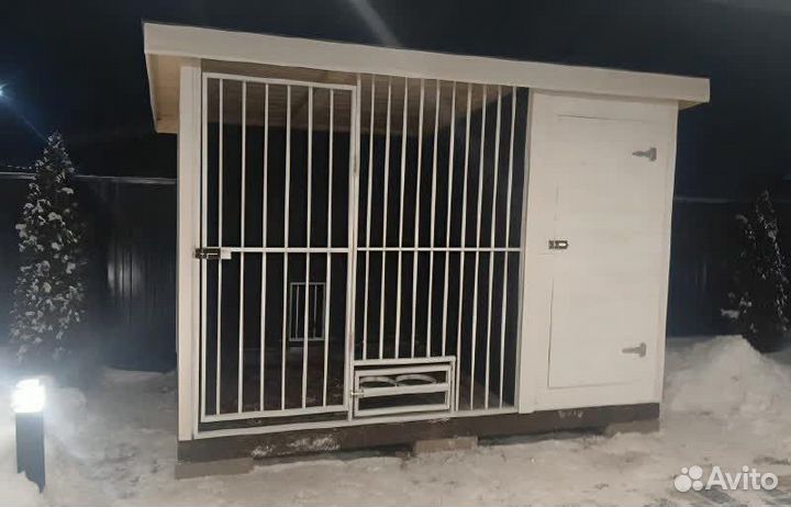 Вольер для собак уличный зимний