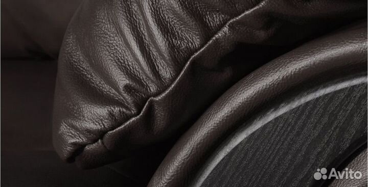 Диван кожаный угловой бу