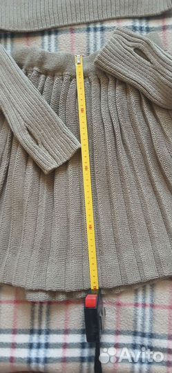 Костюм женский теплый с юбкой 42 44
