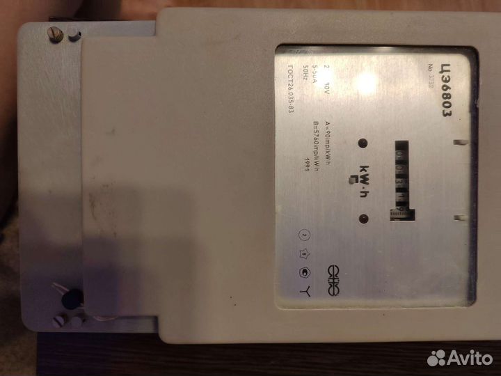 Счетчик электрический цэ6803