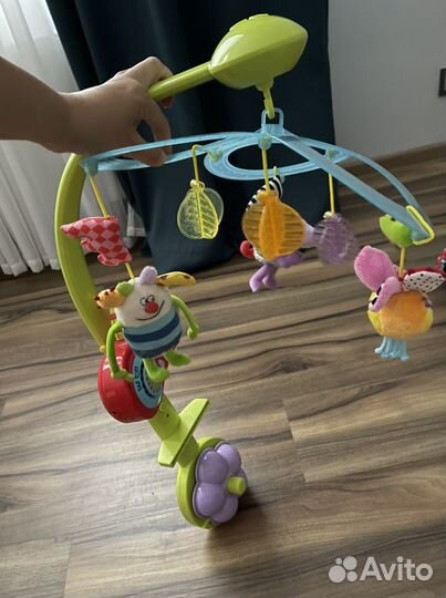 Мобиль c mp3 taf toys