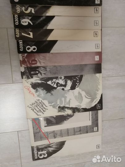 Комплект виниловых пластинок Высоцкого