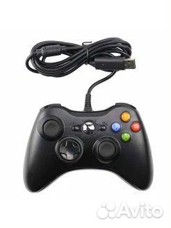 Геймпад xbox 360 проводной новый