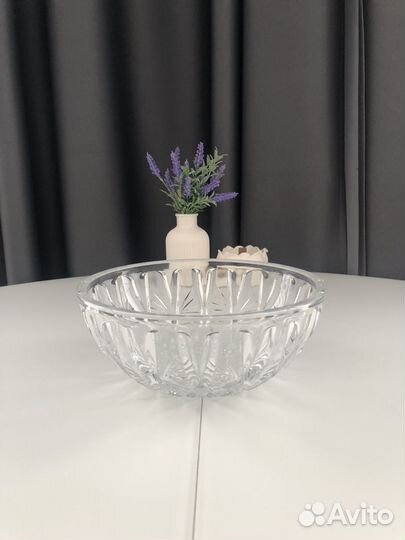 Салатник хрустальный