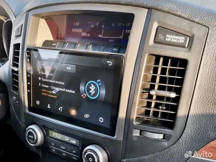 Магнитола Mitsubishi Pajero 4 Android IPS DSP