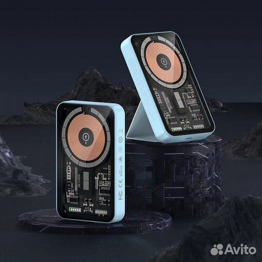 Power bank recci mars REP-W01 5000mAh Blue