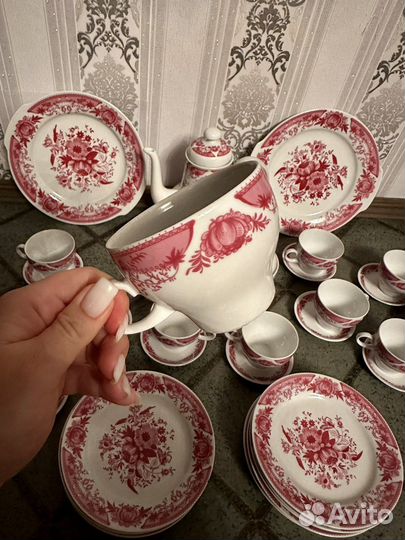 Сервиз чайный гдр kahla