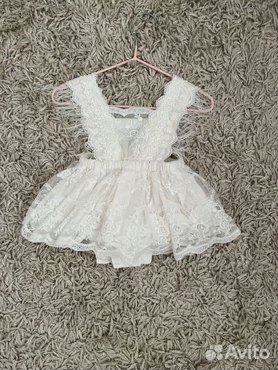 Платье для девочки 68-74