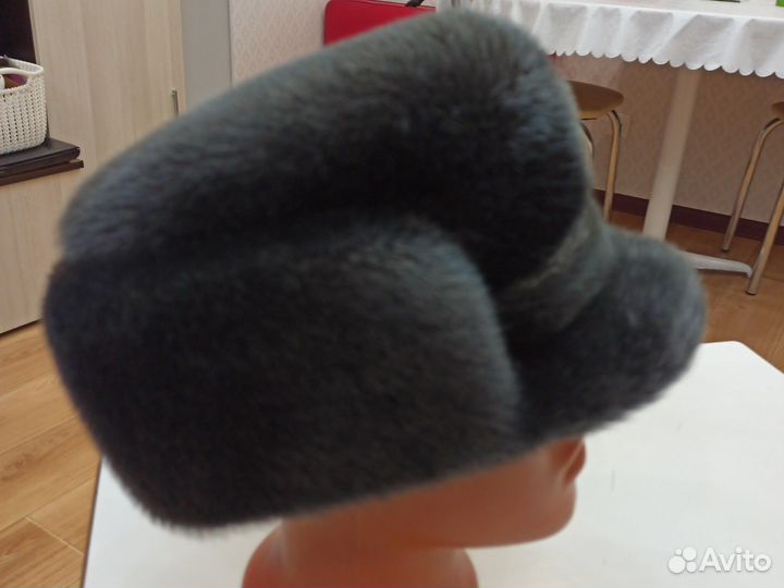 Меховая мужская кепка