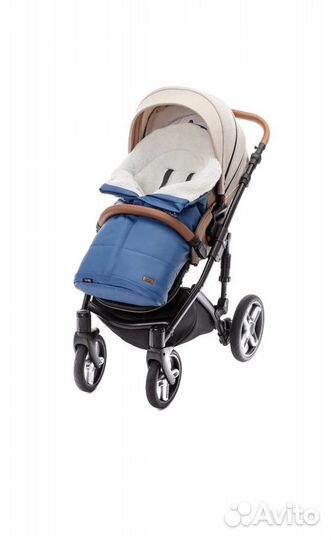 Зимний конверт в коляску на овчине