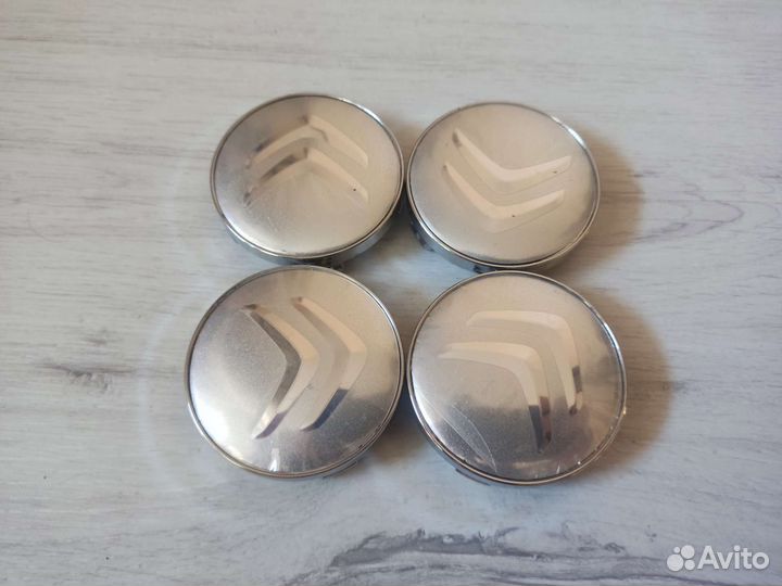 Заглушки на диски Ситроен (к-т)