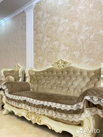 Диван и 2 кресла