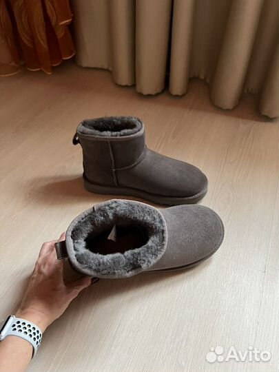Угги короткие Ugg Classic Mini Grey