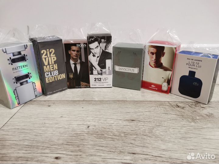 Туалетная вода 212 vip 100ml и др. все новое