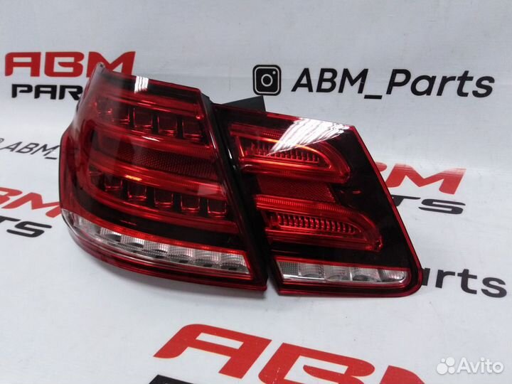 Левый комплект оптики Mercedes W212 рестайлинг