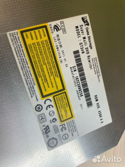 Привод Super Multi DVD Rewriter GT34N