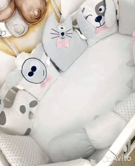 Бортиком для кроватки