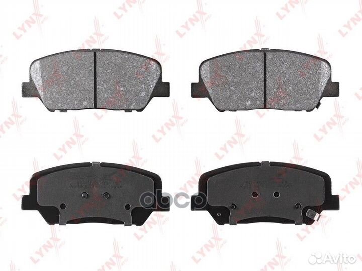 Колодки тормозные дисковые перед BD3631 LYN
