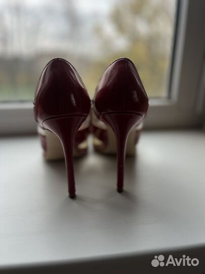 Красные туфли Zara 37