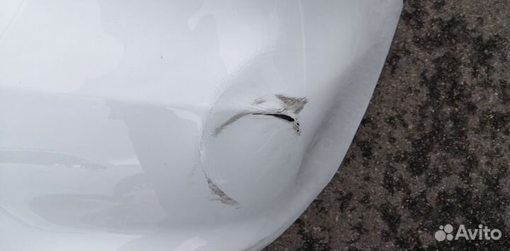 Бампер задний kia rio x-line 2018