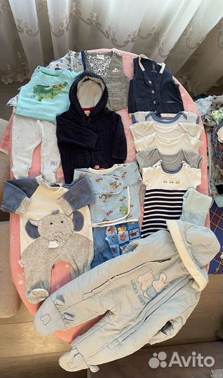 Пакет вещей для мальчика 56 62