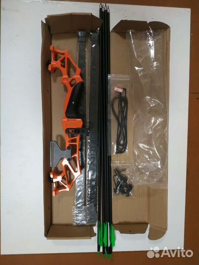 Лук и стрелы усилие 40 lbs 20кг