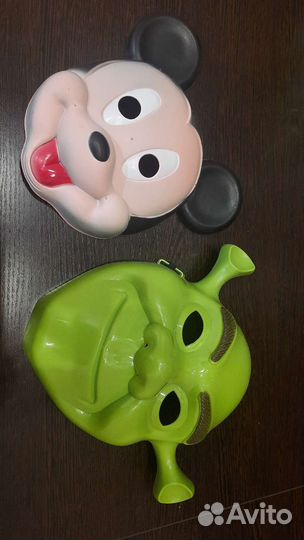 Маски персонажей