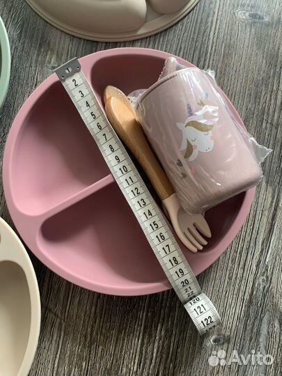 Детские силиконовые столовые приборы