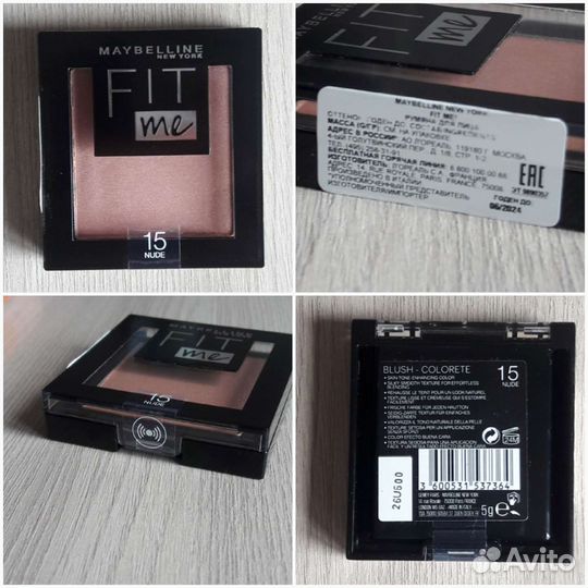 Sephora тушь. Loreal румяна