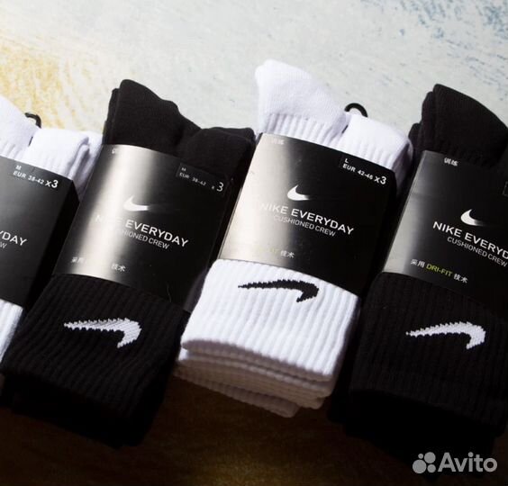 Носки nike высокие