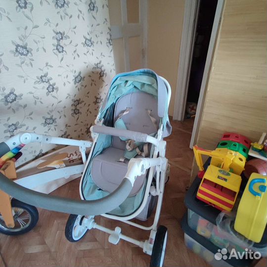 Одна из лучших Коляска трансформер 2 в 1 teknum