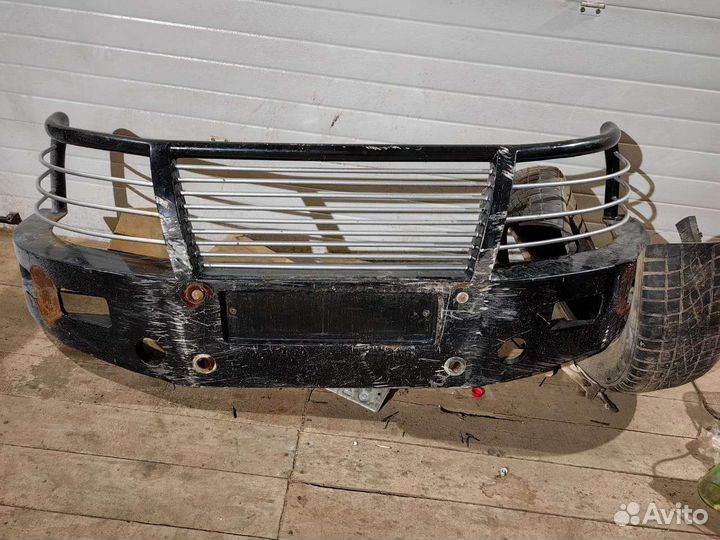 Силовой бампер УАЗ патриот