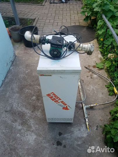 Газовый котел напольный б/у