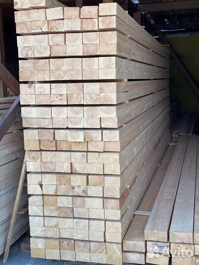 Брус строганный 90х90х6000 мм цена за штуку Артикул B1297