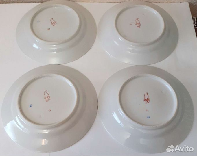 Фарфоровые тарелки дулево 1966 год