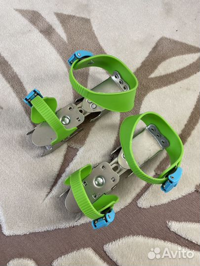 Коньки двуполозные раздвижные 24-31