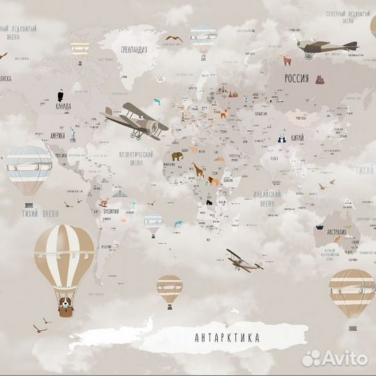 Детские фотообои 