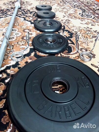 Штанга-42 кг-Гриф-Олимпийский