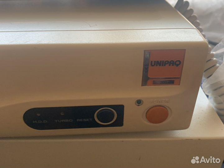Ретро 386 компьютер Unipaq