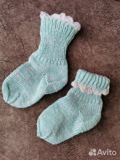 Шерстяные носки детские 2 пары