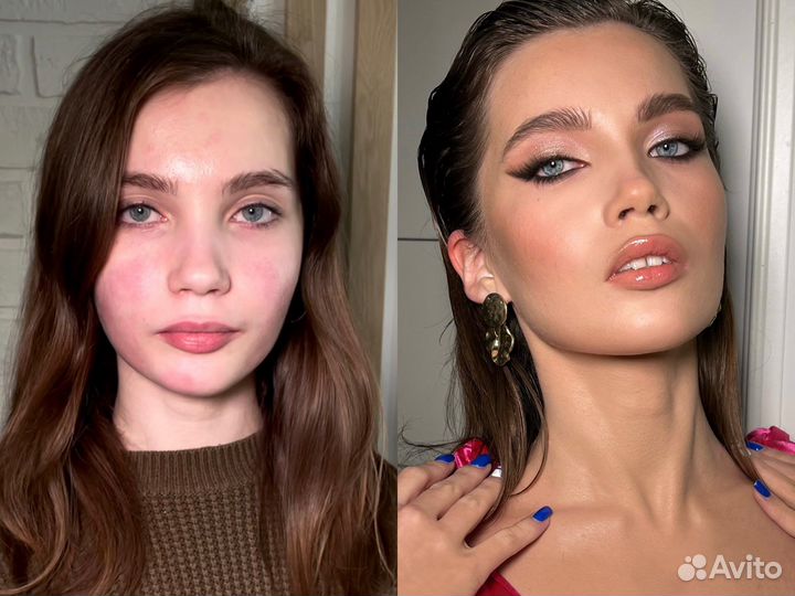 Макияж и прическа