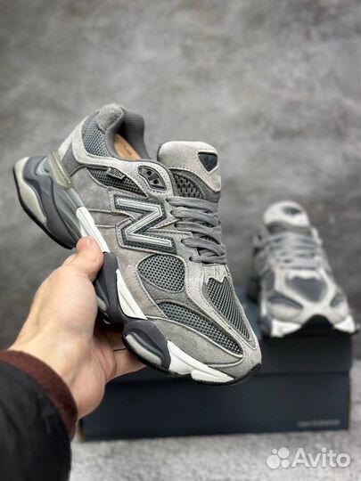 Кроссовки new balance 9060 серые