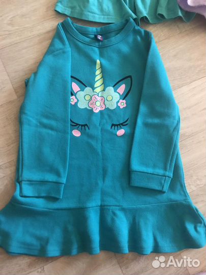 Вещи пакетом на девочку