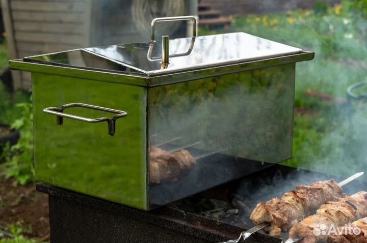 Коптильня горячего и холодного копчения