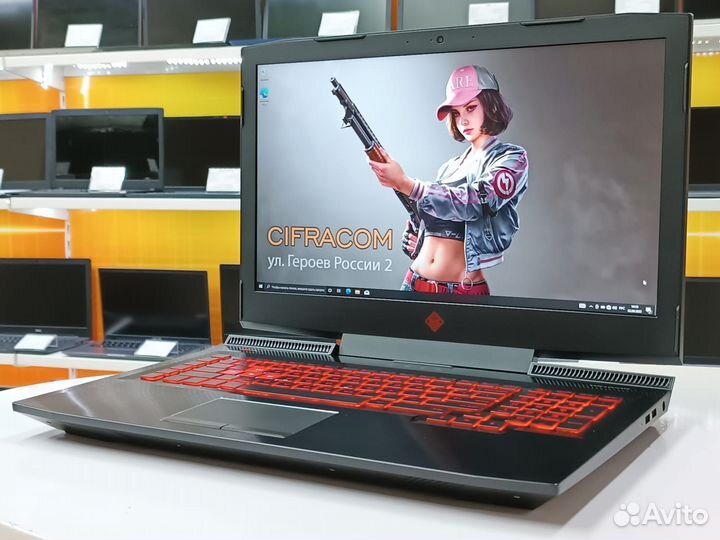 Игровой HP 17.3'' 120Hz Core i7 16Gb GTX 1070 8Gb