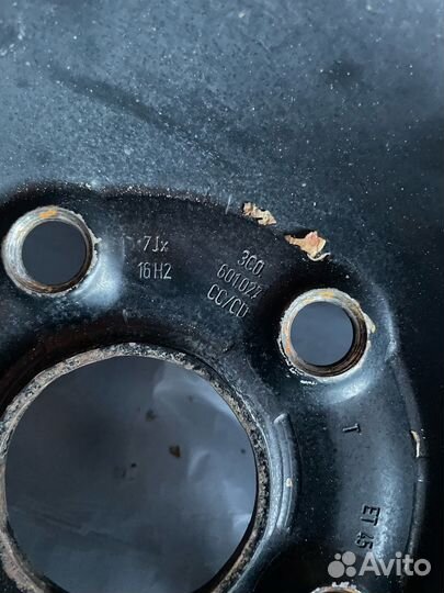 Диск стальной VAG R16