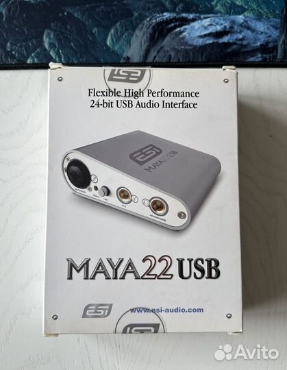 Звуковой интерфейс ESI maya 22 USB