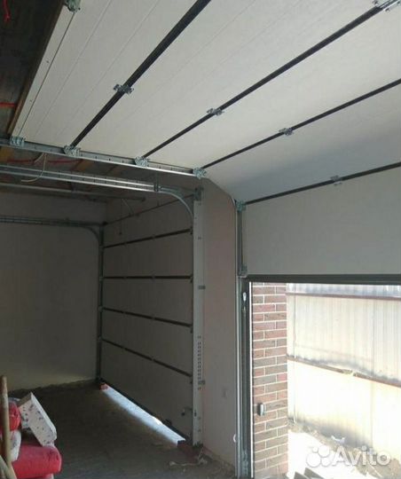 Автоматические секционные ворота - Лямбирь