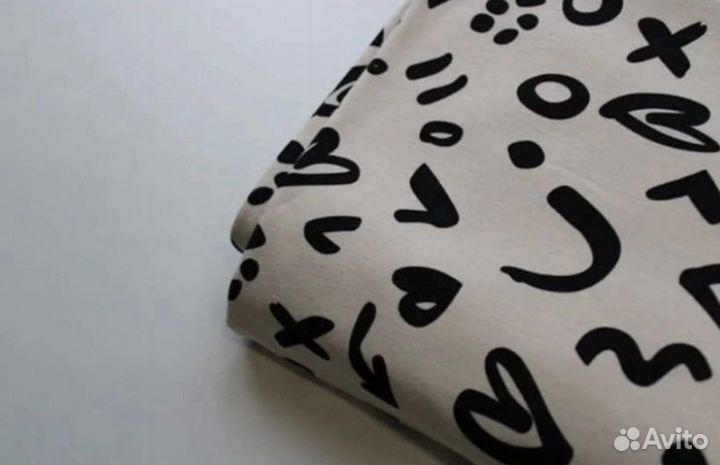 Ткань для пошива одежды футер 2х нитка петля