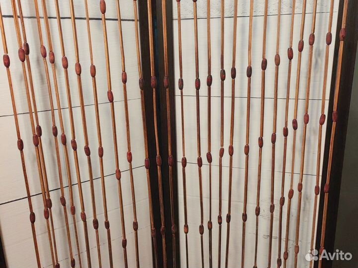 Штора деревянная бамбуковая занавеска